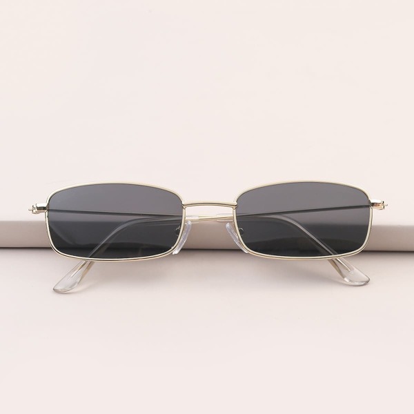 

Men Metal Frame Sunglasses, Black