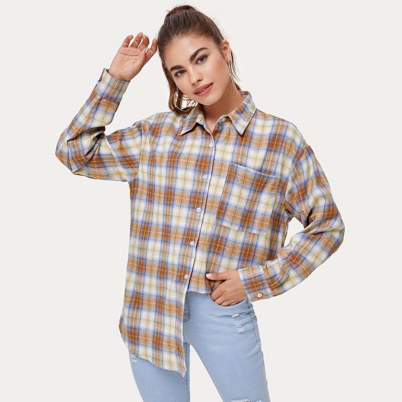 

Tartan Pocket Shirt, Multicolor