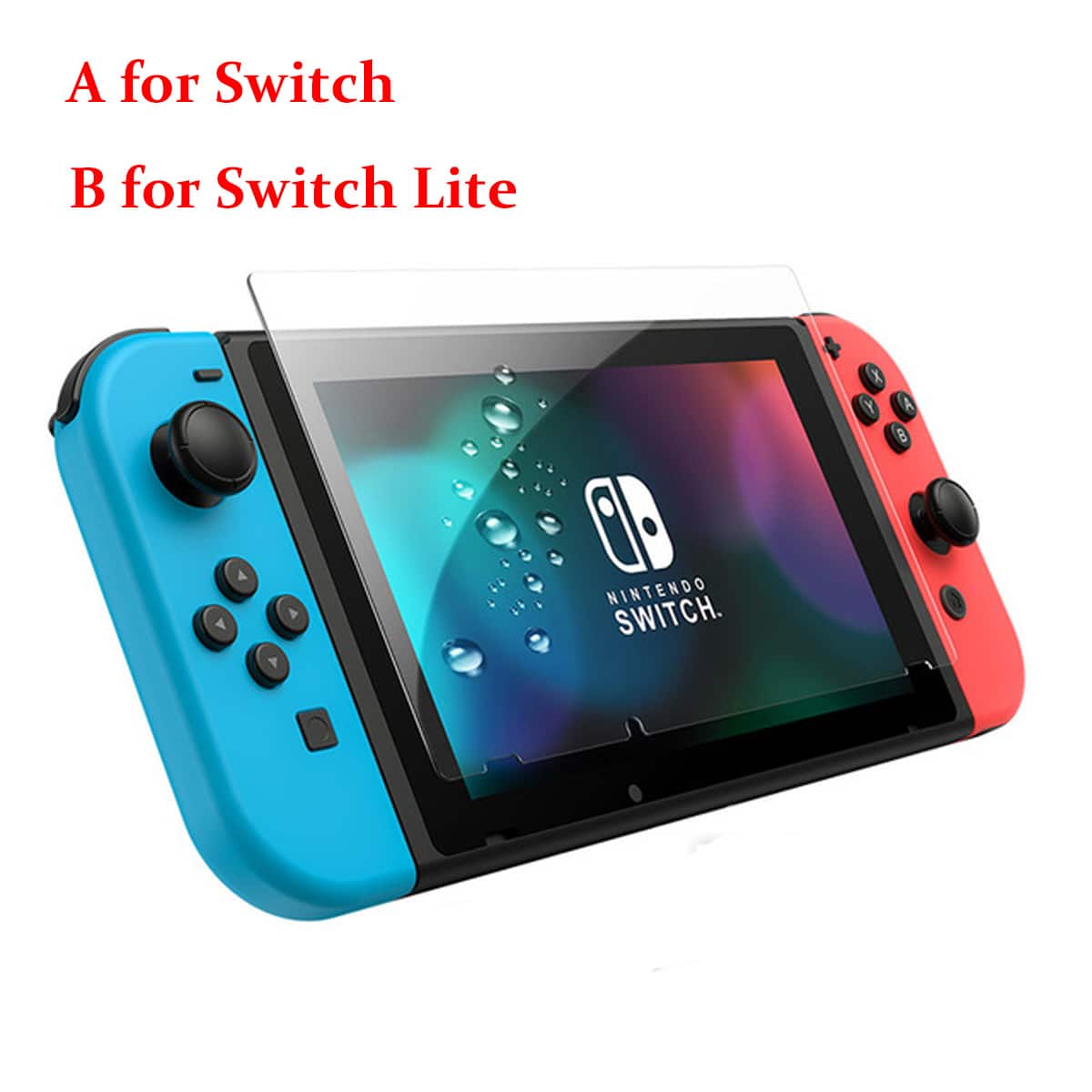 

1pc Switch Protective Film, Clear