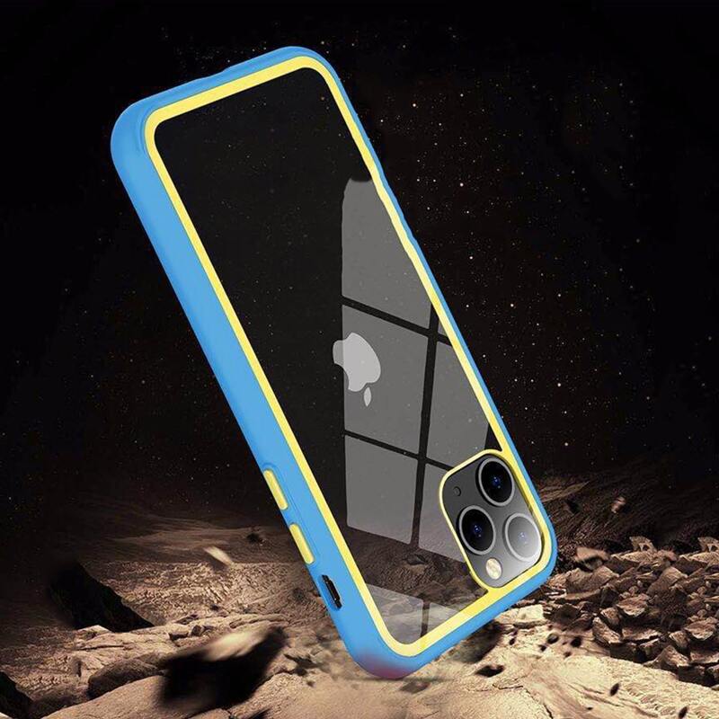 

Colorblock Clear iPhone Case