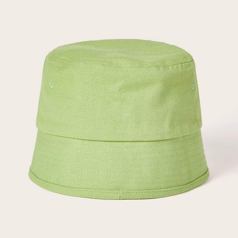 

Solid Bucket Hat, Pastel mint green