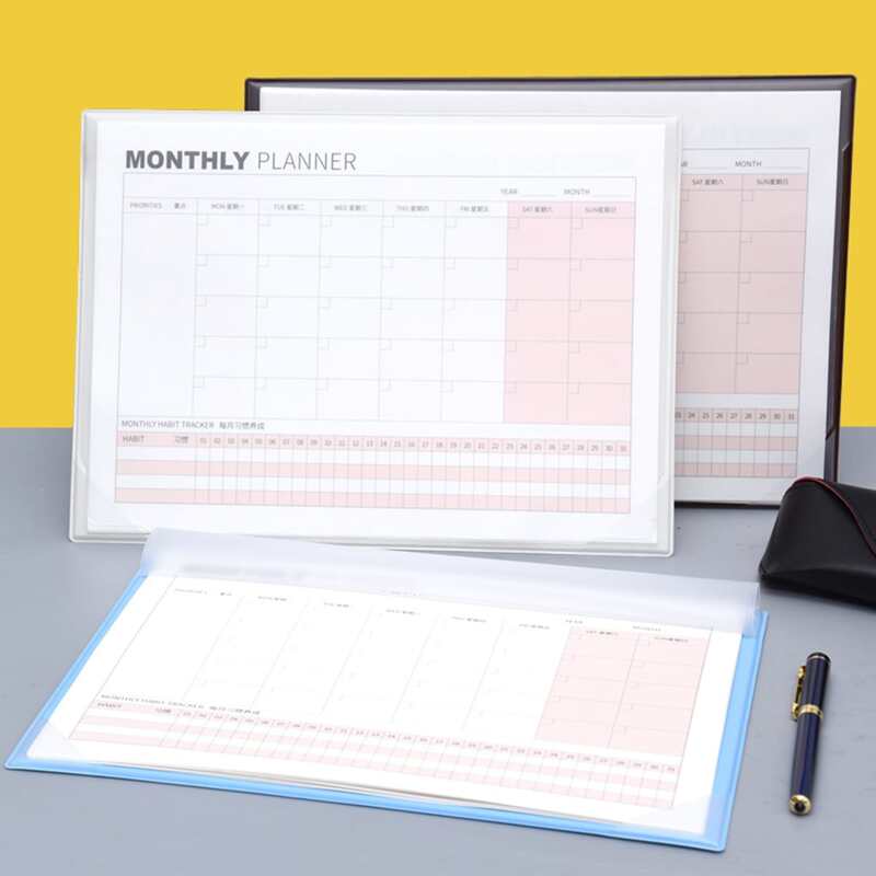 

1pack Monthly Plan Random Memo Pad, Multicolor