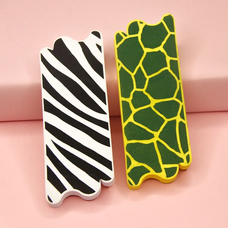 

4pcs Nail Art Cotton Finger Separator, Multicolor