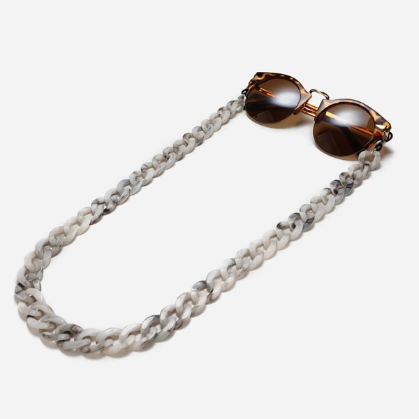 

Acrylic Glasses Chain, Grey