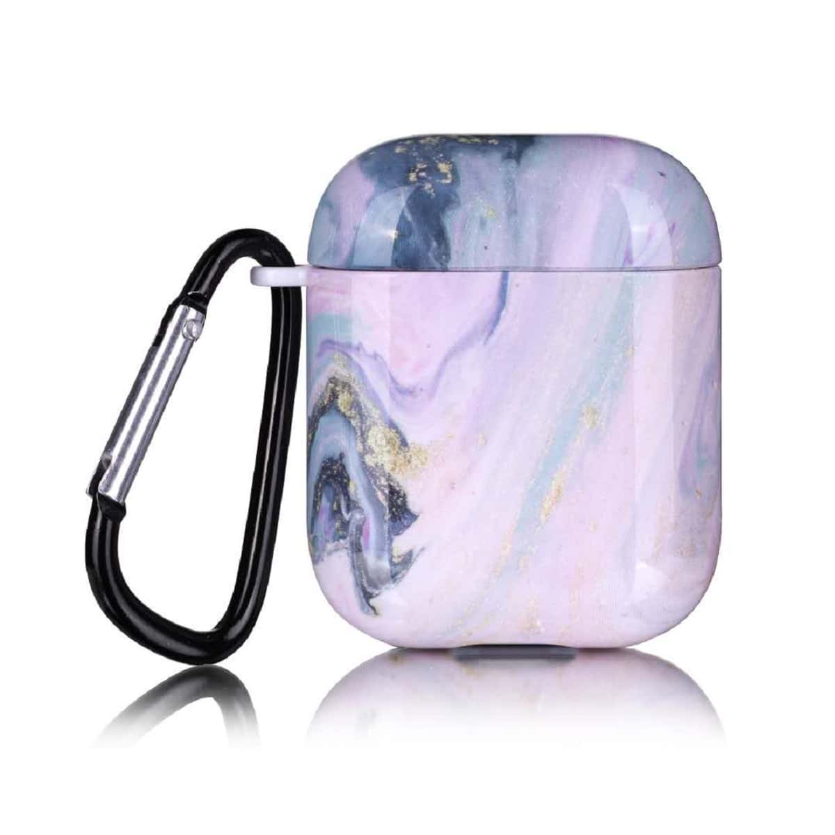

Marble Pattern AirPods Case, Mustard yellow