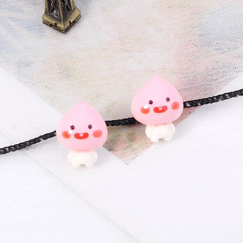

Cartoon Design Stud Earrings, Pink