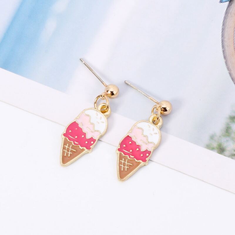 

Ice Cream Drop Earrings, Multicolor