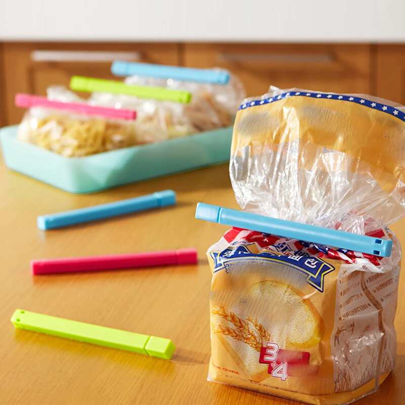 

6pcs Plastic Food Seal Clip, Multicolor