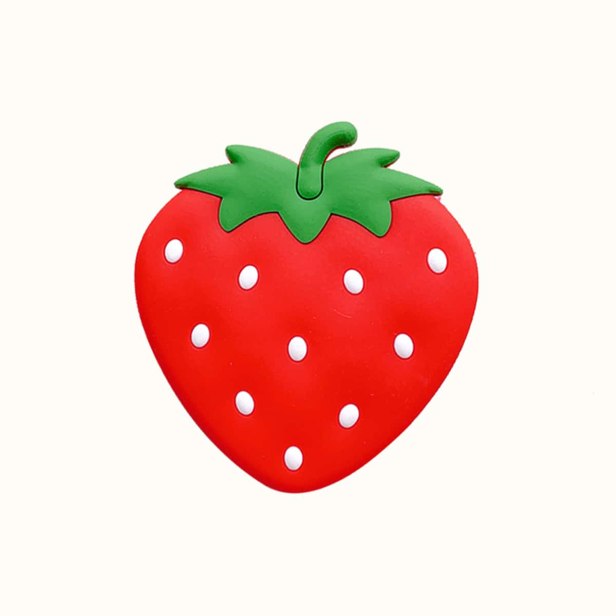 

1pc Strawberry Shaped Phone Holder, Red