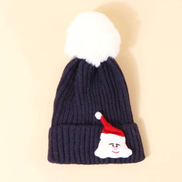

Christmas Santa Claus Decor Beanie, Navy blue