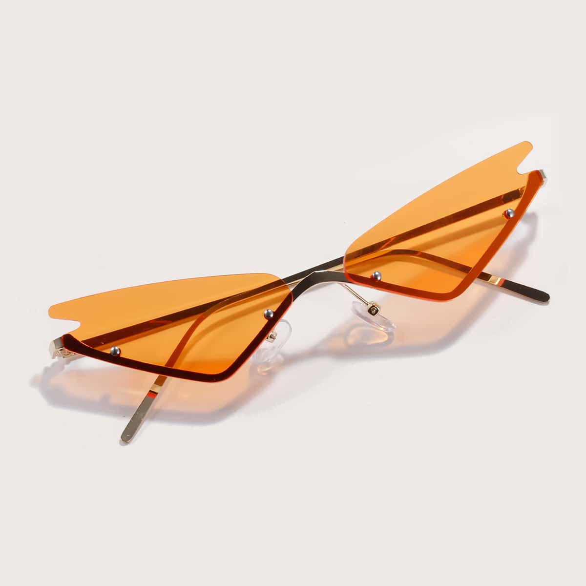 

Rimless Cat Eye Sunglasses