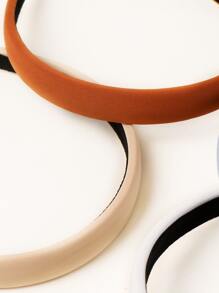 5 piezas aro de pelo simple