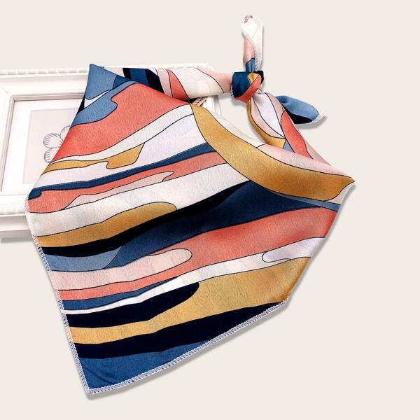 

Simple Color Block Bandana, Multicolor