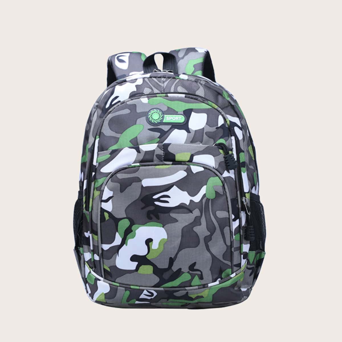 

Guys Camo Graphic Large Capacity Backpack, Multicolor