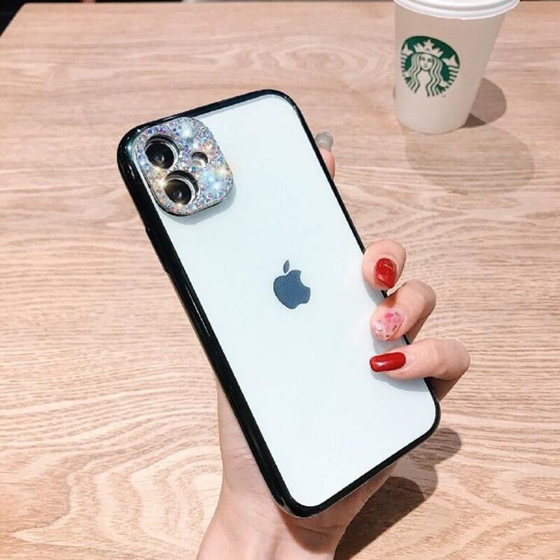 

Rhinestone Lens Clear iPhone Case