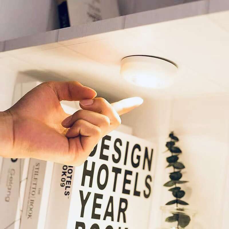 

Round Night Light, Silver