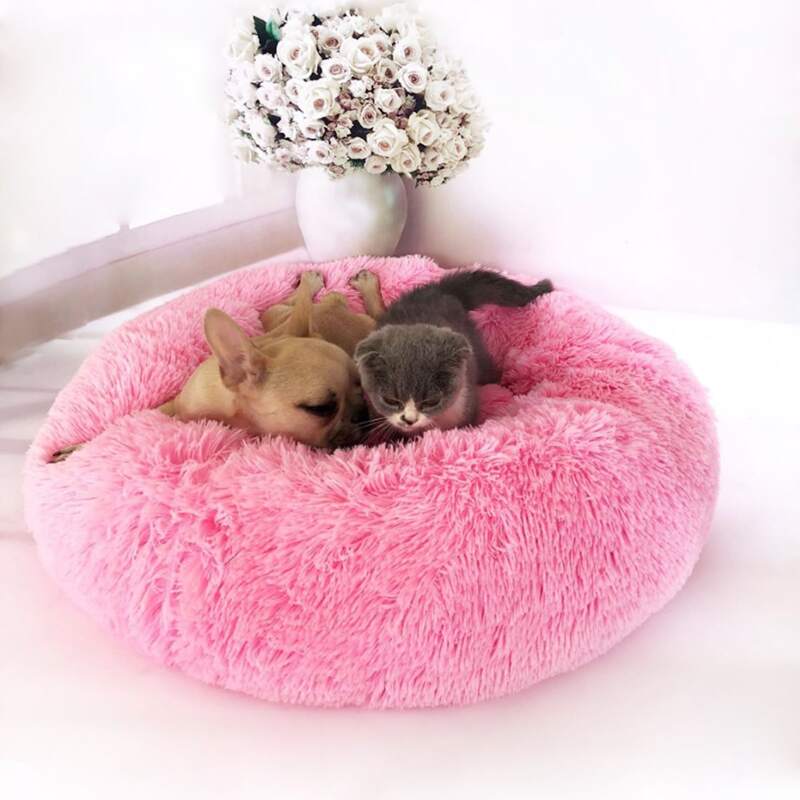

1pc Cat Bed, Pink