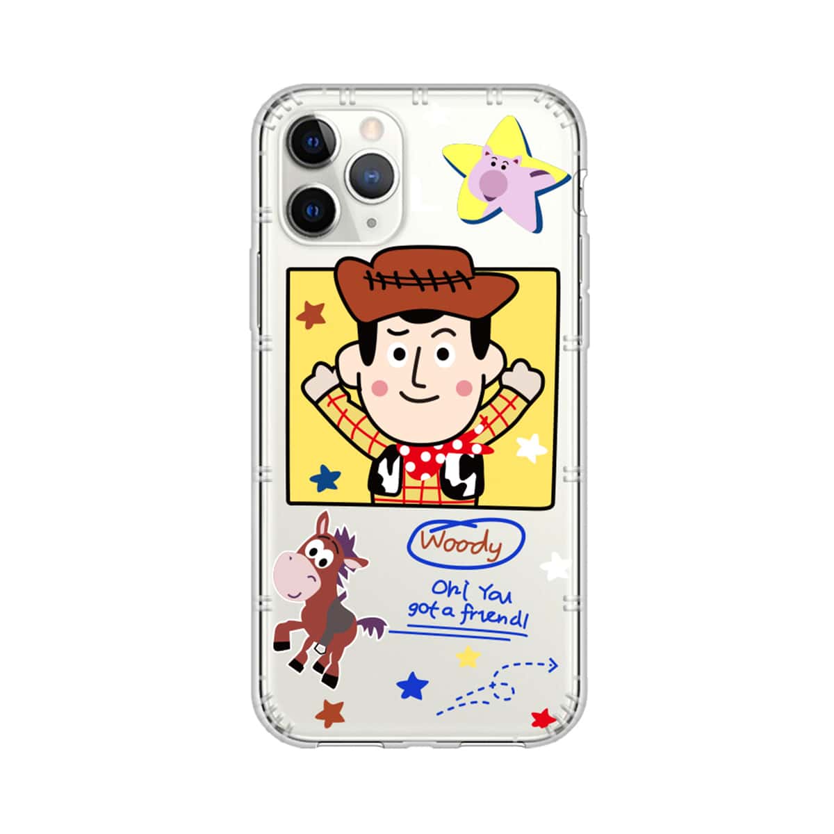 

1pc Cartoon Graphic iPhone Case, Multicolor
