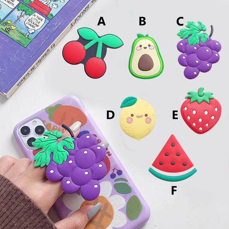 

1pc Cartoon Fruit Holder, Multicolor