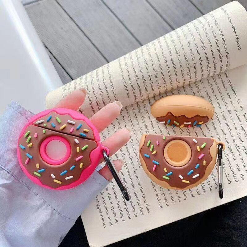 

1pc Donuts AirPods Case, Multicolor