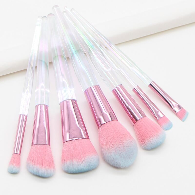

7pcs Soft Makeup Brush Set, White