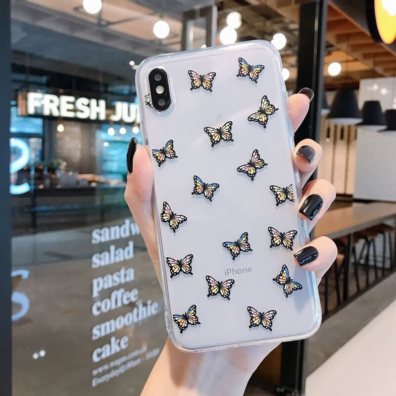 

Butterfly Clear iPhone Case