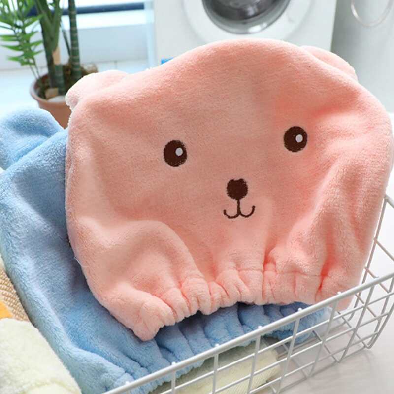 

1pc Random Cartoon Hair Drying Cap, Multicolor