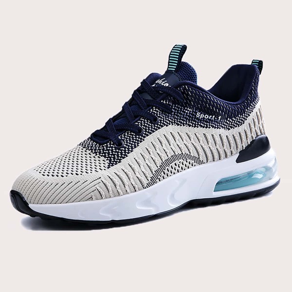 

Men Lace-up Front Wide Fit Sneakers, Grey