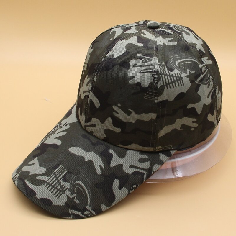 

Camo Baseball Cap, Multicolor