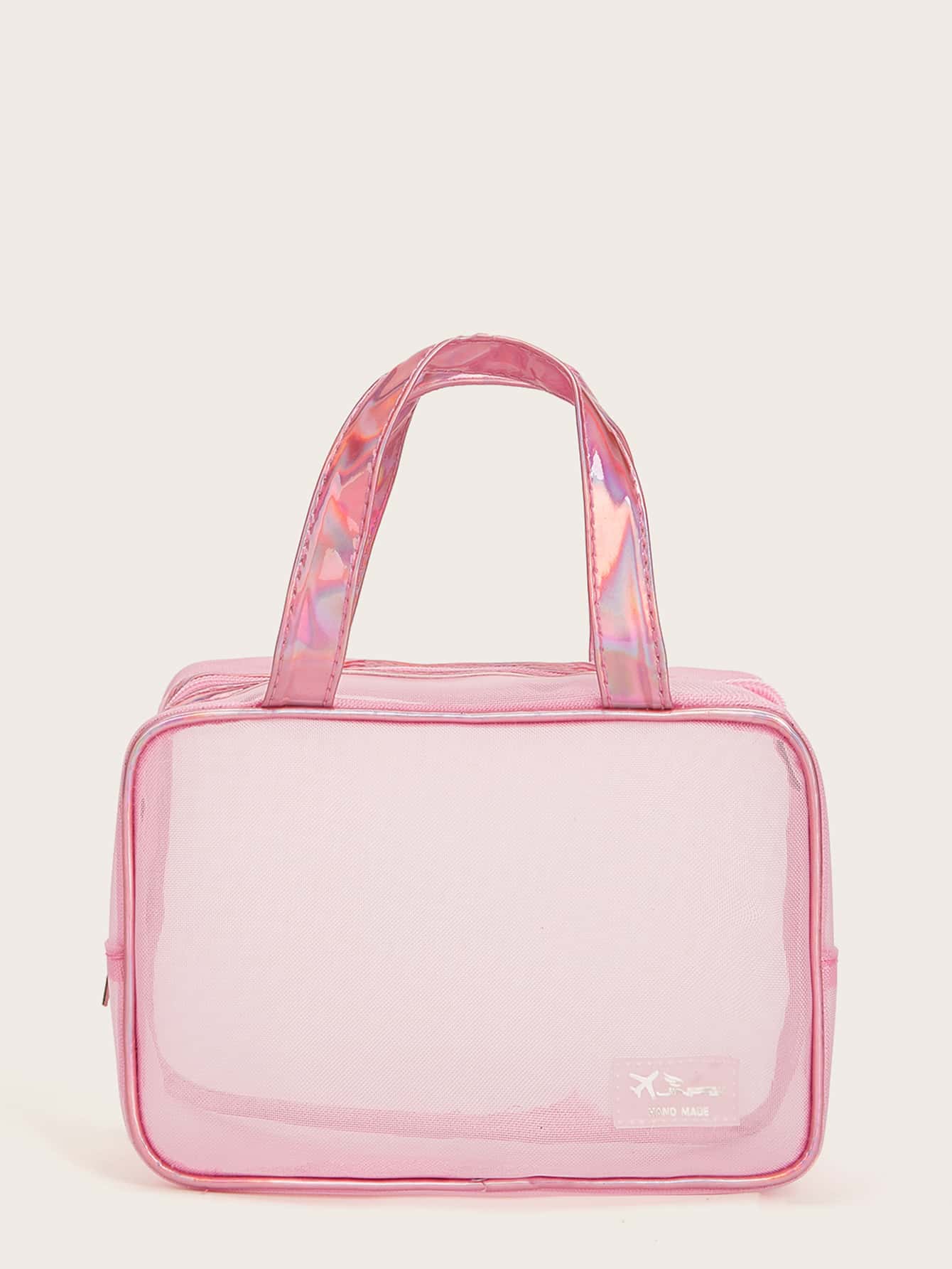 1 Túi đựng mỹ phẩm di động trong suốt, dung tích lớn, túi đựng đồ vệ sinh cá nhân, túi đựng đồ trang điểm du lịch cho nữ, túi đựng đồ trang điểm, túi đựng đồ chăm sóc da, túi đựng đồ vệ sinh cá nhân, khối đóng gói, đồ dùng du lịch, đồ dùng du thuyền, đồ dùng ký túc xá, đồ dùng trang điểm, túi, túi đựng đồ trang điểm, bàn trang điểm, du lịch, túi đựng đồ trang điểm, đồ lưu trữ, đồ dùng trang điểm, túi đựng đồ vệ sinh cá nhân, hộp đựng đồ trang điểm, túi đựng đồ trang điểm - Hồng - Xem 1