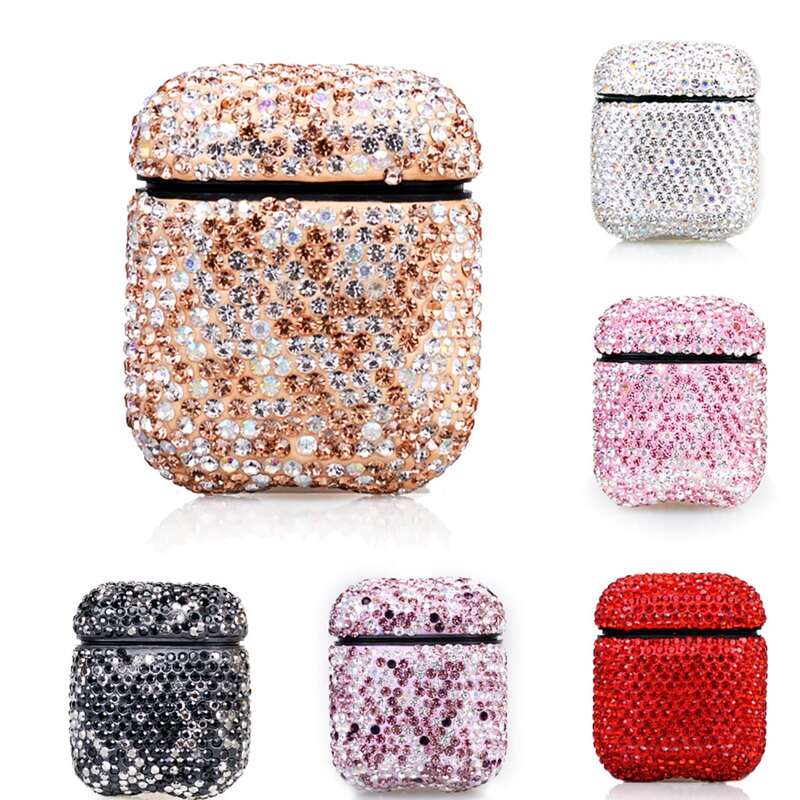 

Rhinestone AirPods Case, Multicolor