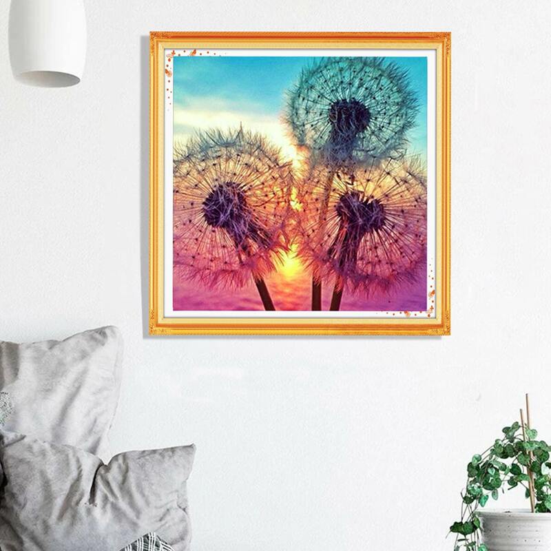 

Dandelion Pattern Diamond Painting, Multicolor