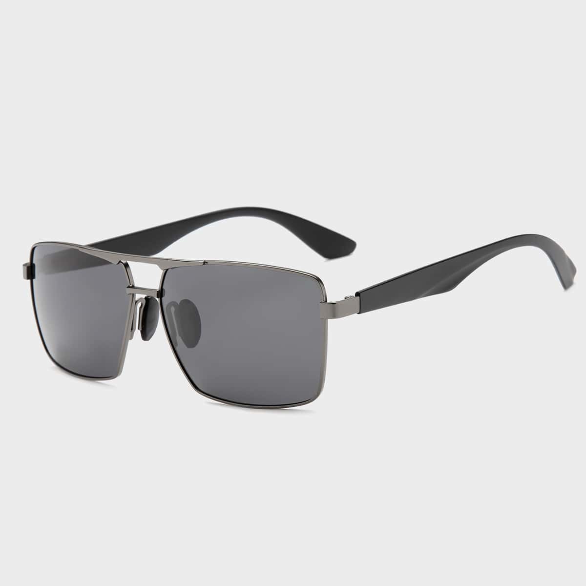 

Guys Top Bar Polarized Sunglasses, Black