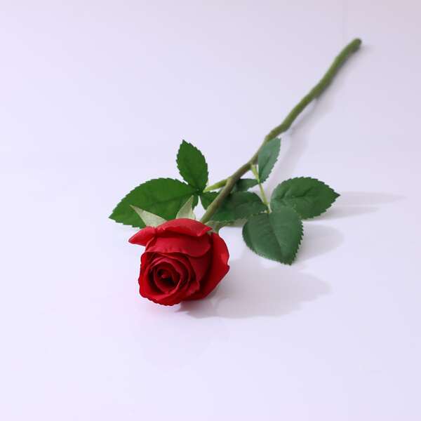 

2branches Artificial Rose, Red