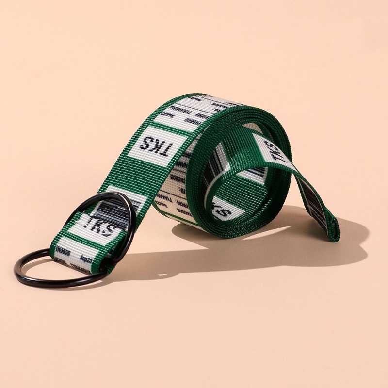 

Bar Code Tape Belt, Multicolor
