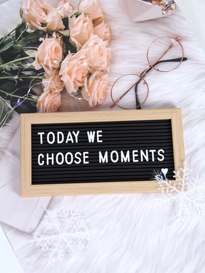 Letter Design Decorative Object - This is so sweet!