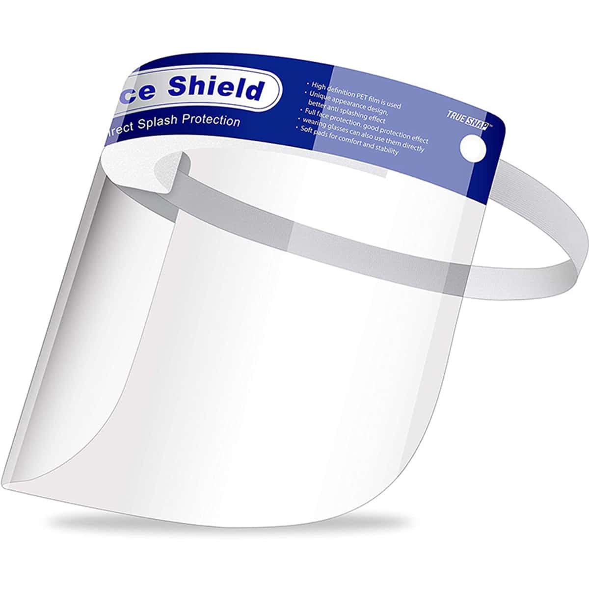 

Protective Face Shield, White