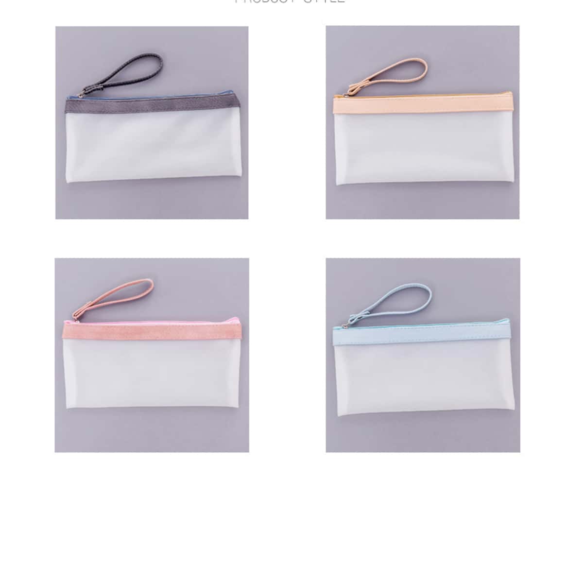 

1pc Random Pencil Bag, Multicolor
