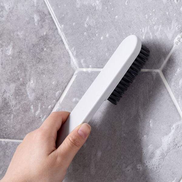

1pc Plastic Shoes Cleaning Brush, Grey