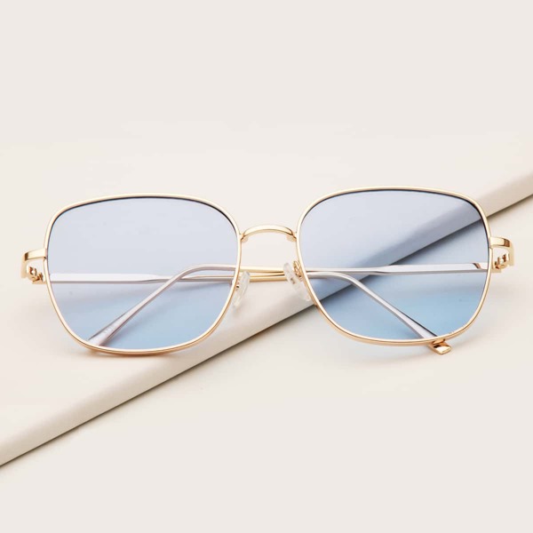 

Men Metal Frame Sunglasses, Blue