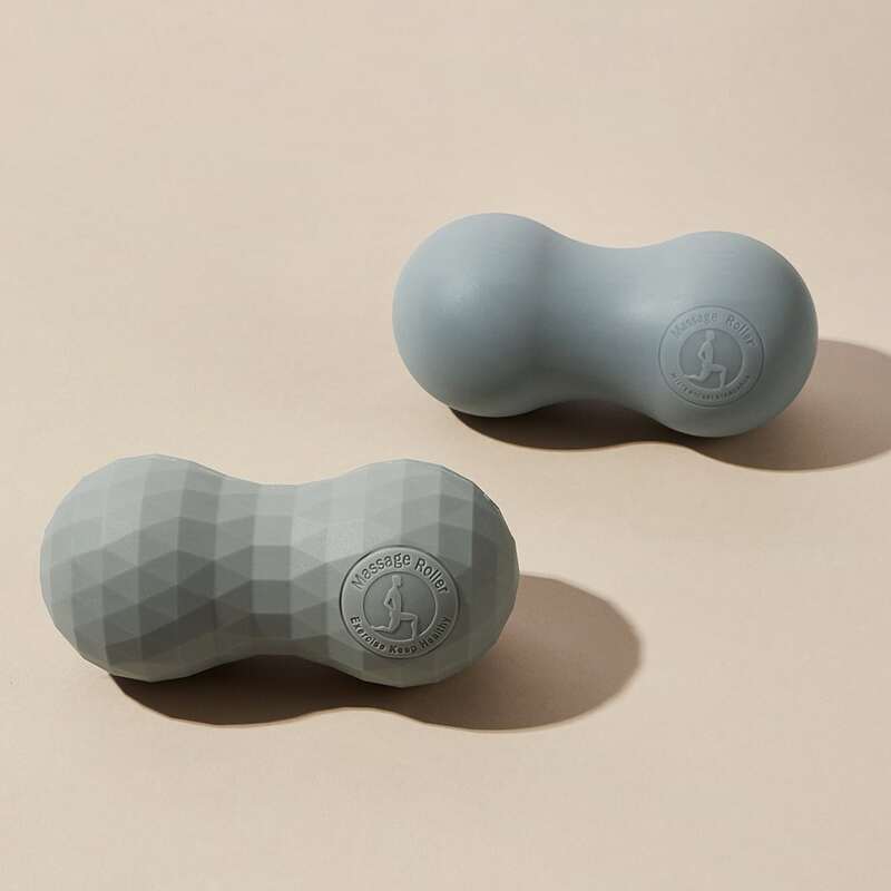 

1pc Body Massage Roller, Grey