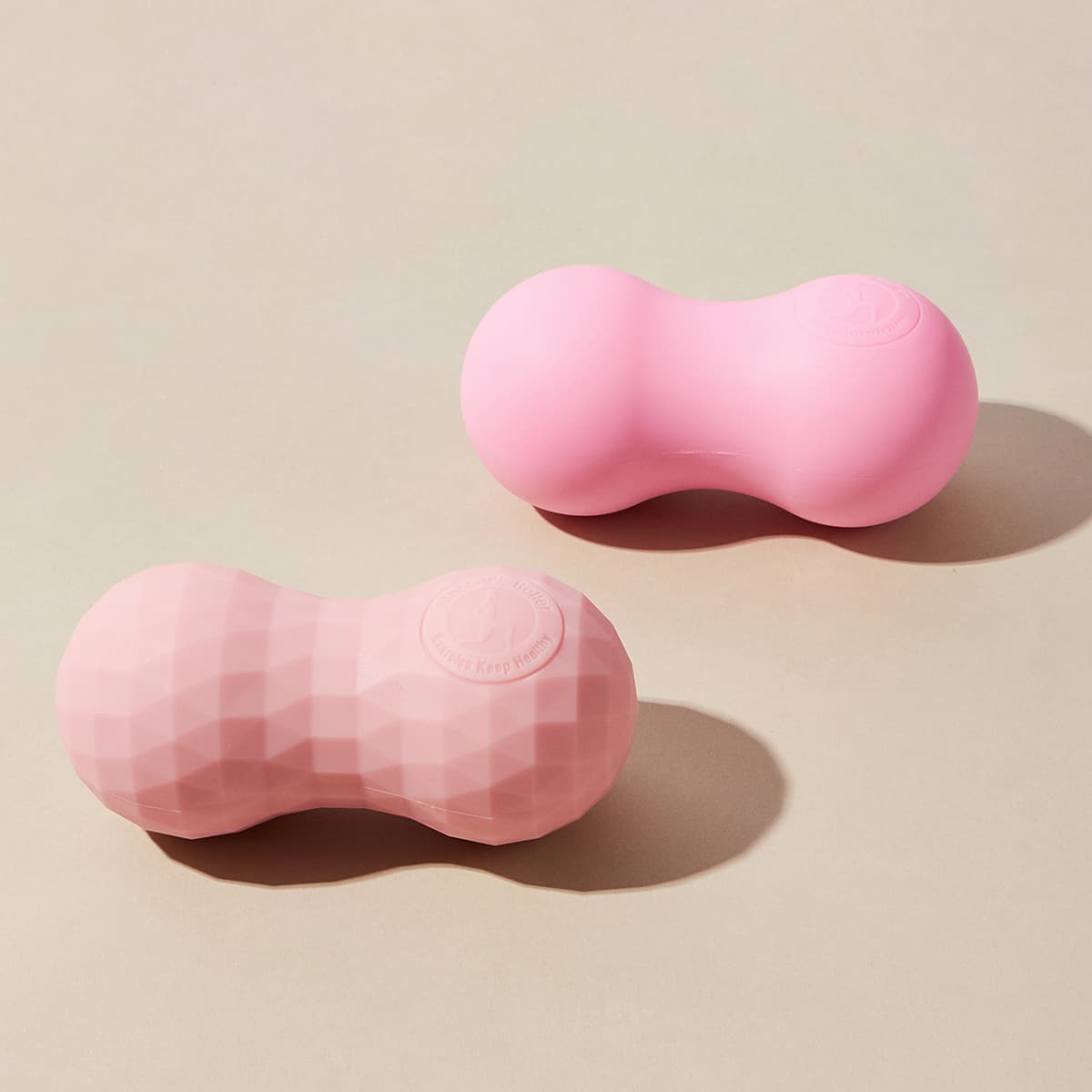 

1pc Body Massage Roller, Pink