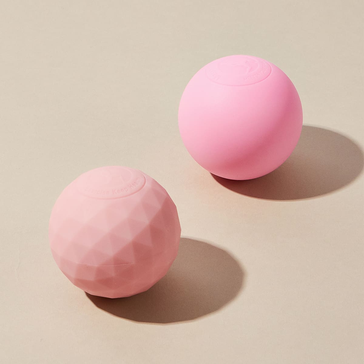 

1pc Body Massage Roller, Pink