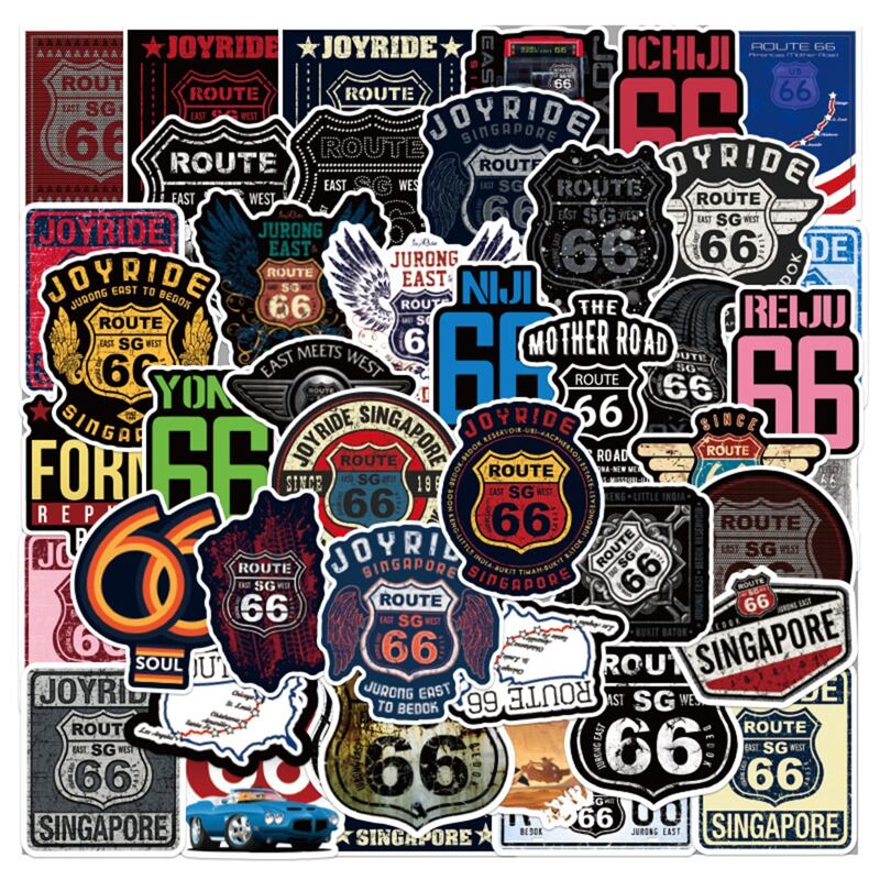 

50pcs Slogan Graphic Stickers, Multicolor