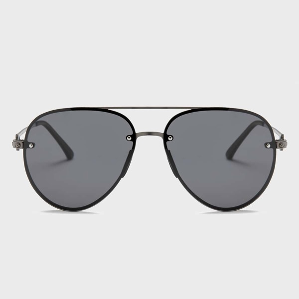 

Men Top Bar Polarized Sunglasses, Grey