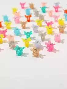 50入組蝴蝶設計髮爪