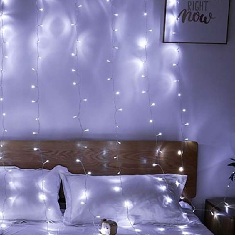 

1pc 2.5m Decorative String Light, White