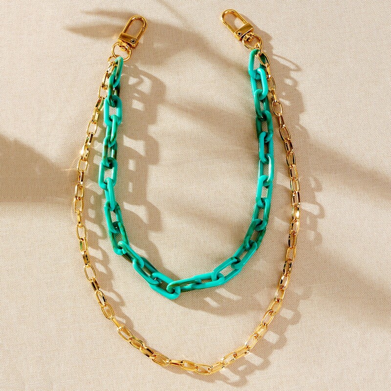 

Colorblock Waist Chain, Multicolor