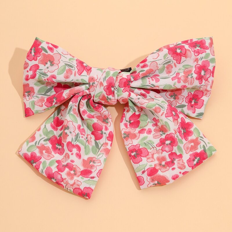 

Ditsy Floral Bow Hair Clip, Multicolor