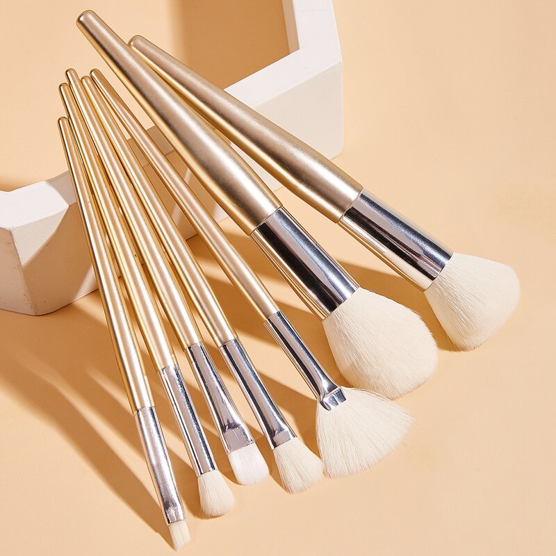 

7pcs Makeup Brush Set, Multicolor